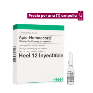 APIS AMP 1.1.ML. HEEL -Medicamento Homeopático