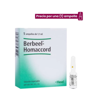 BERBEEL AMP 2.2ml. HEEL -Medicamento Homeopático