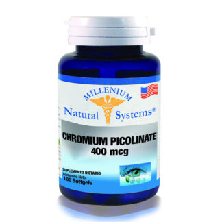 CHROMIUN PICOLINATO 400MG X 100 SOFTGELS N.S.