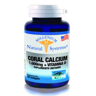 CORAL CALCIUM 1000 mg + VIT D X 60 SFG N.S.