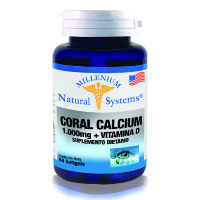 CORAL CALCIUM 1000 mg + VIT D X 60 SFG N.S.