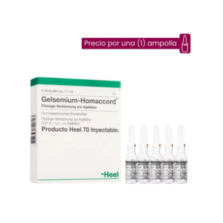 GELSEMIUN AMP 1.1ML. HEEL -Medicamento Homeopático
