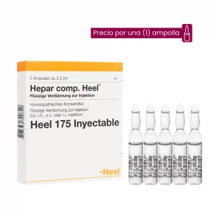 HEPAR COMP AMP 1.1ML. HEEL -Medicamento Homeopático