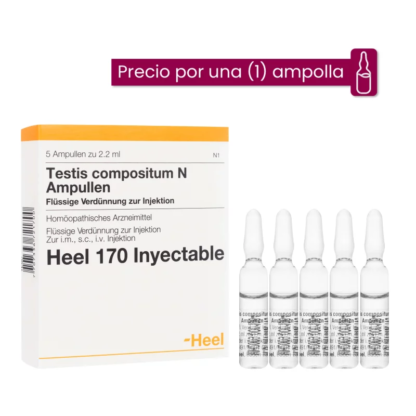 TESTIS AMP X 2.2 ML. HEEL -Medicamento Homeopático
