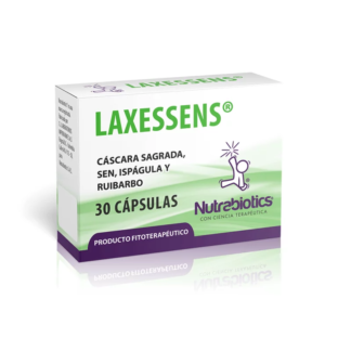 LAXESSENS X 30CAPS NUTRABIOTICS -Cáscara sagrada