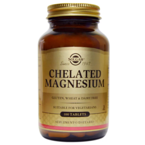 Chelated Magnesium x100 Tabletas Solgar
