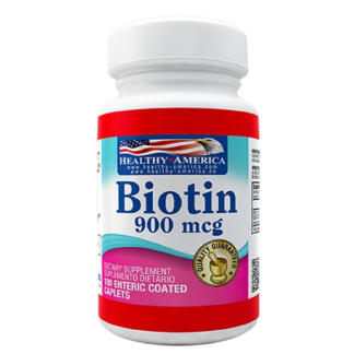 Biotina 900mcg 100 tablets