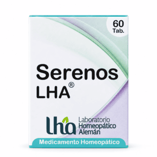 Frasco de Serenos LHA x 60 tabletas, medicamento homeopático-Medicamento Homeopático para ansiedad y trastornos del sueño