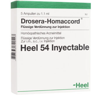 DROSERA AMP 1.1 ML.HEEL -Medicamento Homeopático