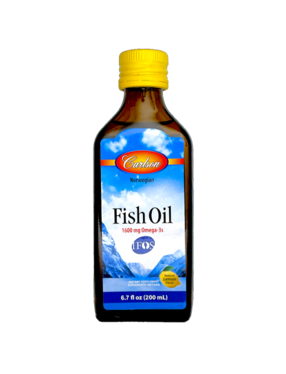 FISH OIL X 200mL X 500mL CARLSON 1600 mg-Omega 3