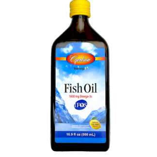 FISH OIL X 500mL X 500mL CARLSON 1600 mg-Omega 3