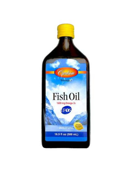FISH OIL X 500mL X 500mL CARLSON 1600 mg-Omega 3