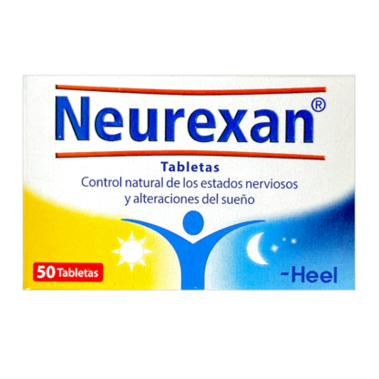 NEUREXAN X 50 TAB HEEL -Medicamento Homeopático para la ansiedad y trastornos del sueño