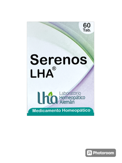 SERENOS X 60 TAB LHA -Medicamento Homeopático para ansiedad y trastornos del sueño