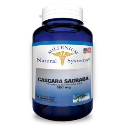 Cáscara Sagrada 500 mg x 60 Softgels