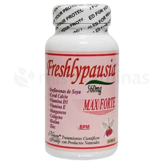 Freshlypausia Max Forte 560 mg Isoflavonas de Soya